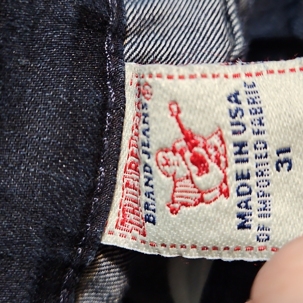 True Religion Dark Wash Boot Cut Jeans - Picture 9 of 12